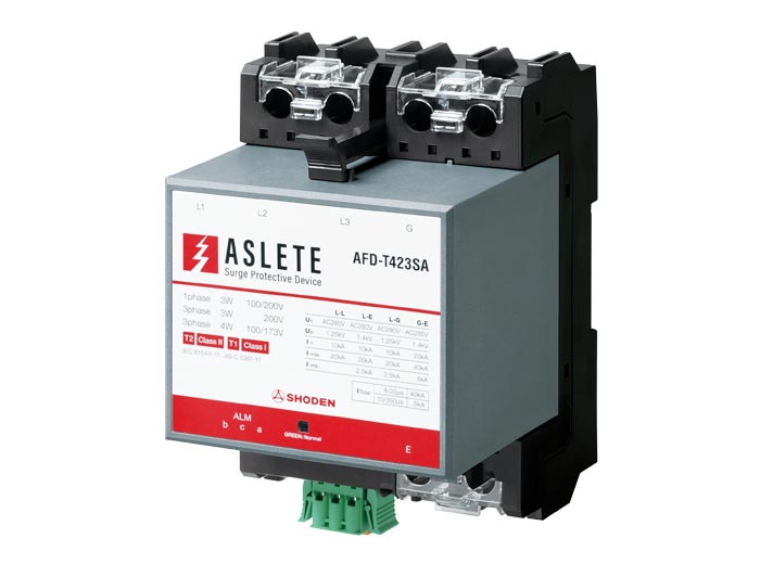 AGN-4シリーズ｜電源用SPD（避雷器）｜雷害対策｜株式会社昭電