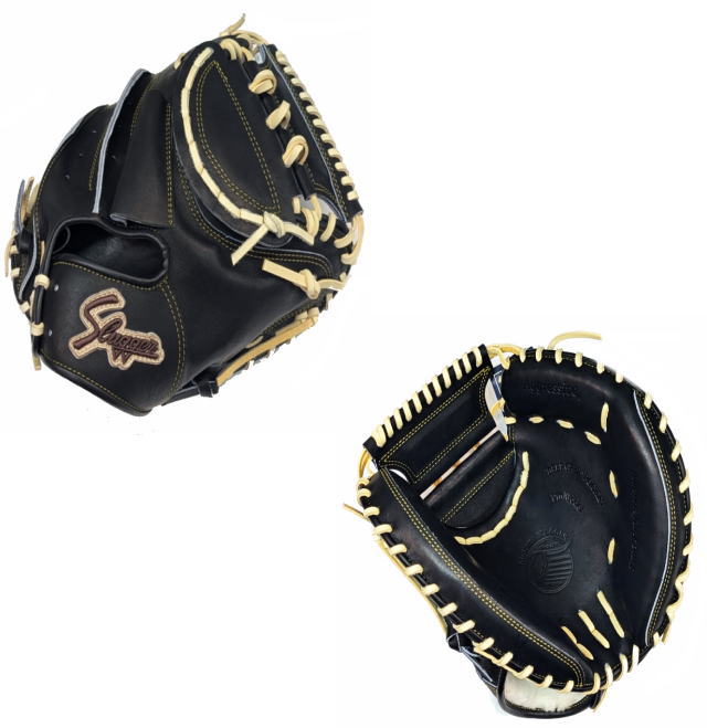 センスポ】久保田スラッガー 硬式キャッチャーミット オリックス若月