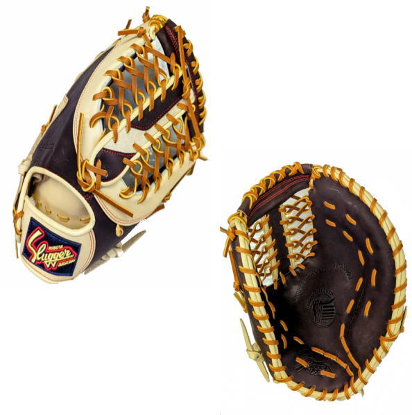 センスポ】久保田スラッガー軟式ファーストミットKSF-005 バーガンディ