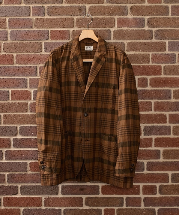 SHIPS: AUTHENTIC マドラスチェック ジャケット｜ SHIPS 公式サイト