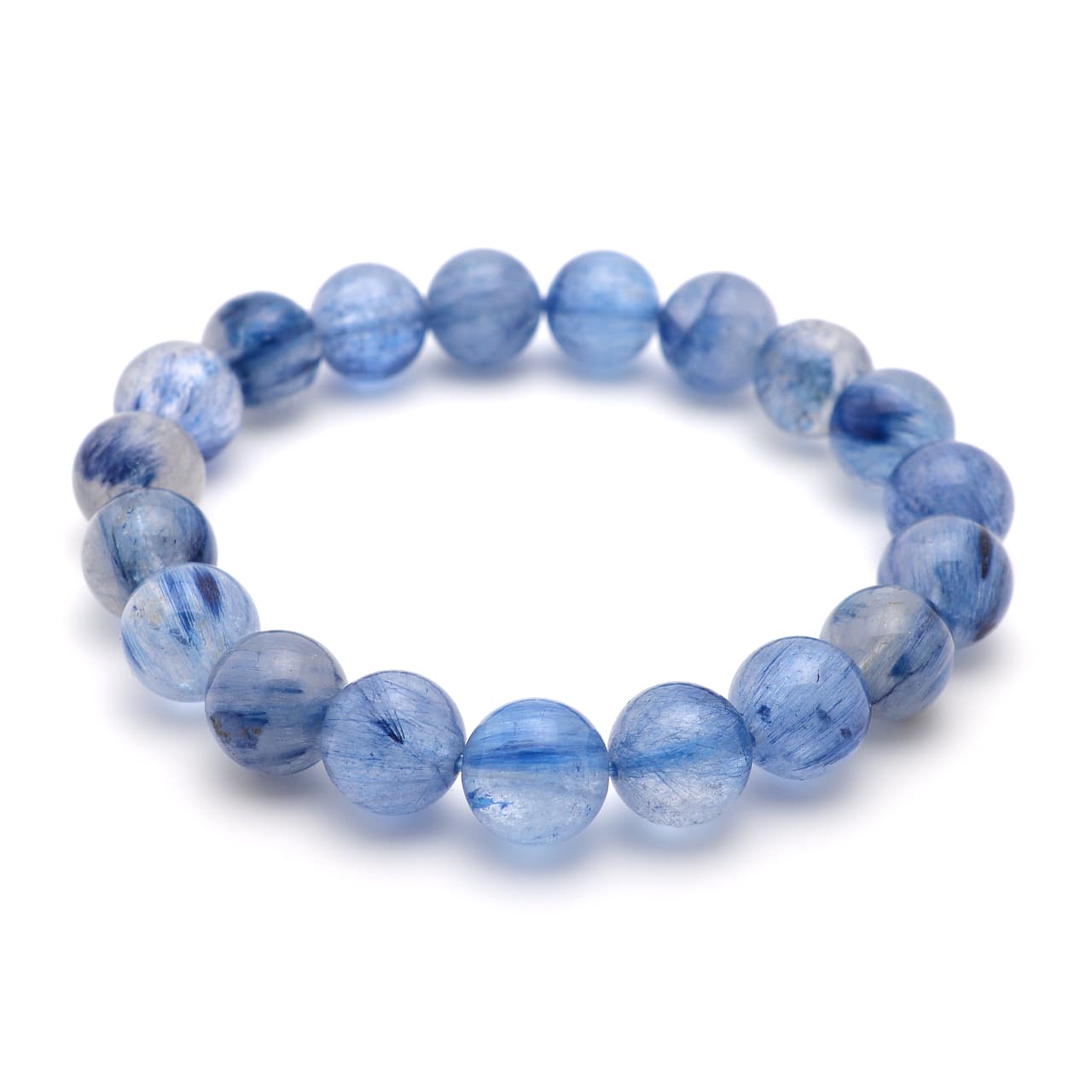 ブルールチルクォーツ(インディゴライトインクォーツ) - 11mm玉