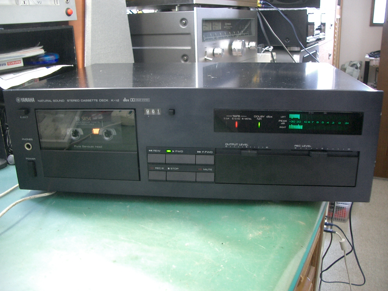 YAMAHA カセットデッキ K-1dの修理
