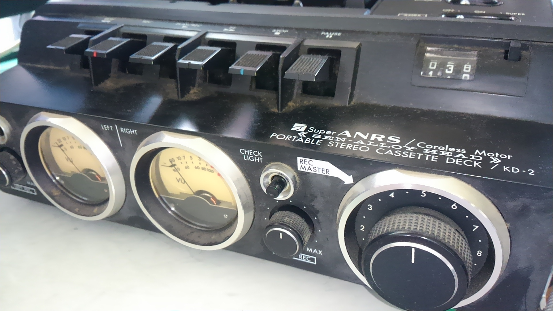 Victor カセットデッキ KD-2の修理