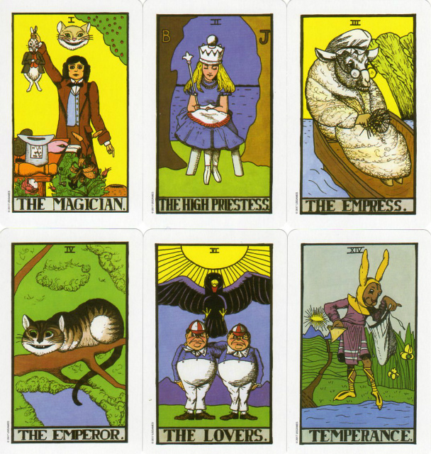 ワンダーランド・タロット （アリスのタロット）（新版）（缶入り