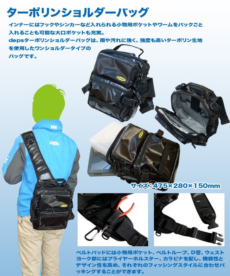 バス釣りワームセット、ショルダーバッグ、ISD偏光レンズ、その他色々