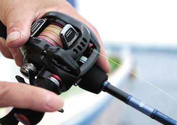 カワハギ/カワハギ釣り/リール/○【両軸リール】スマック レッド