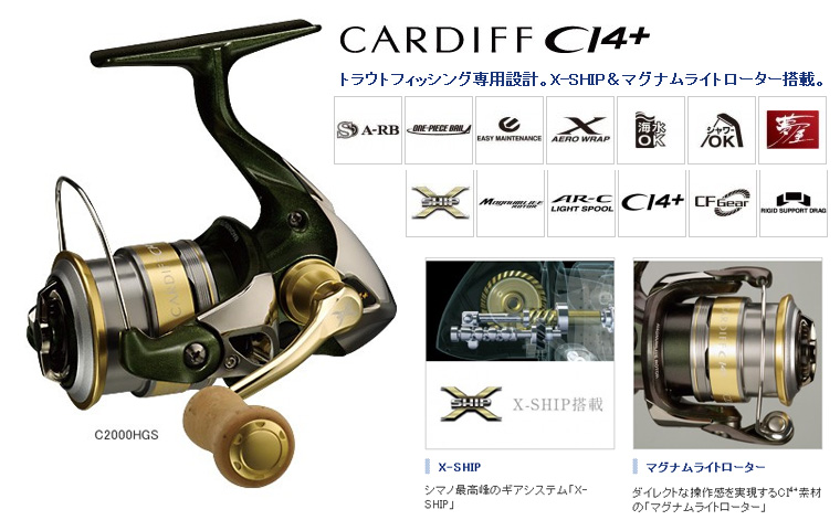 リール/スピニングリール/○カーディフCI4+