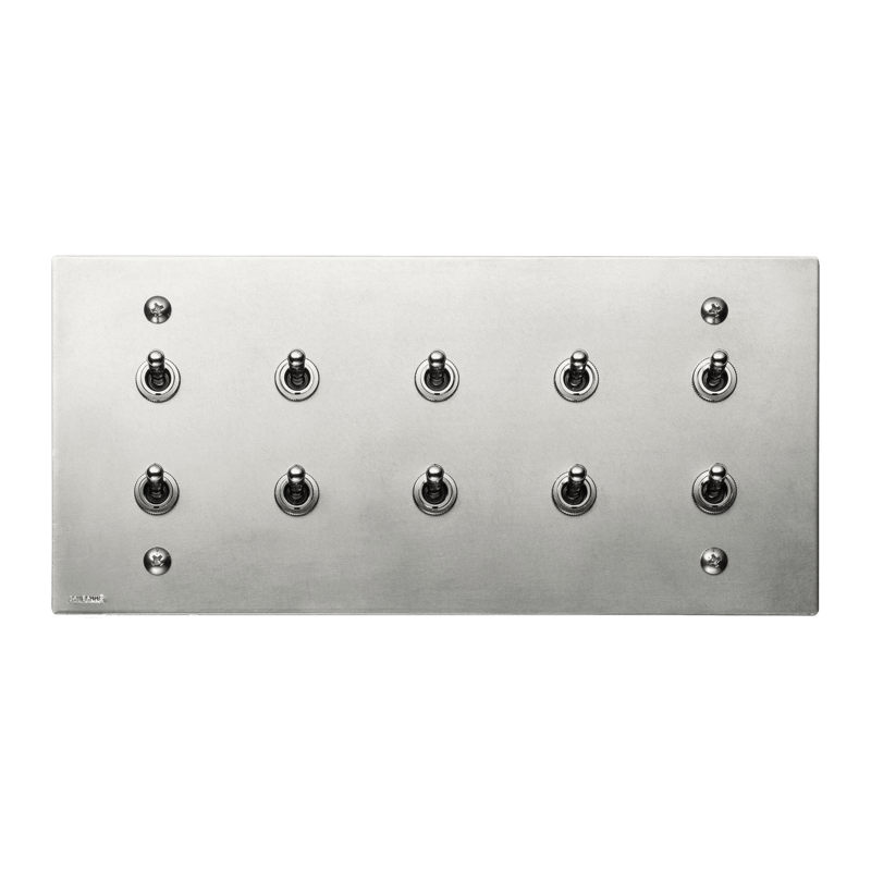 トグルスイッチ プレート05-10 | LT-PS002-18-G141 | スイッチ | 照明