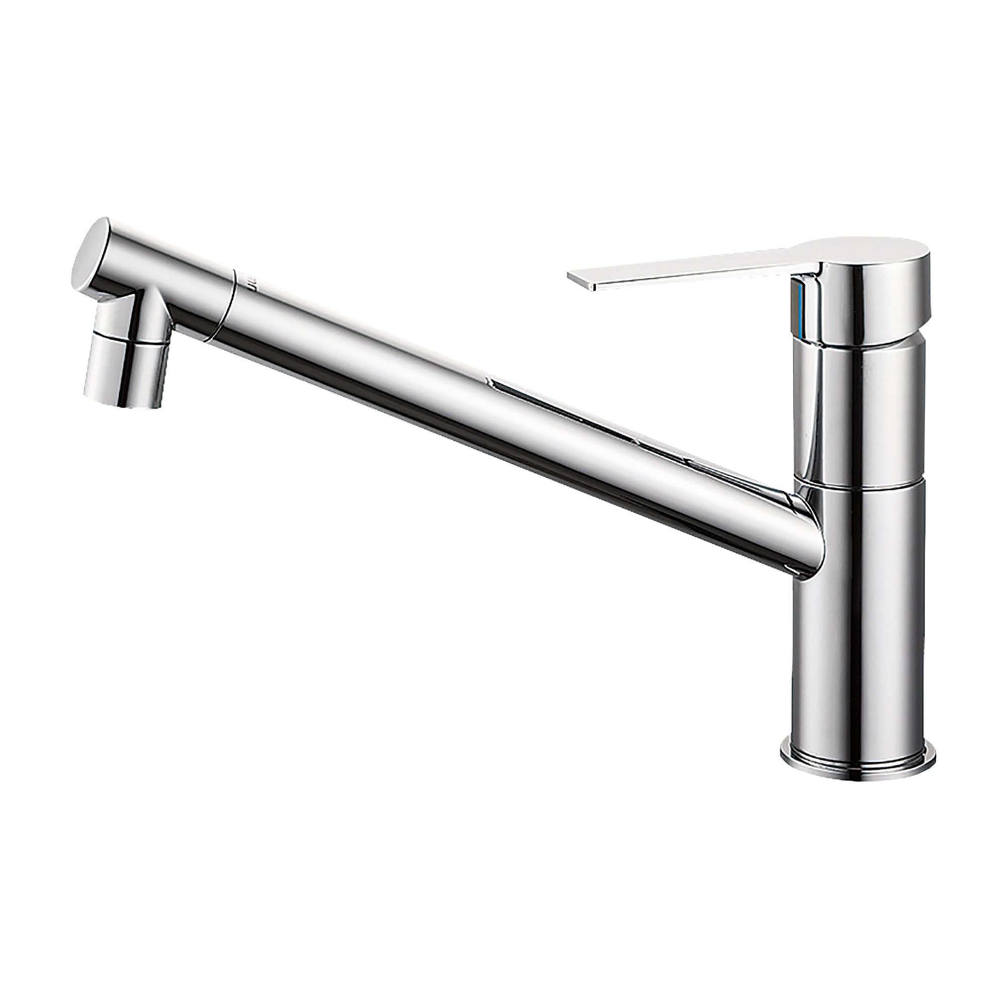 クロームメッキ水栓 ストレート混合栓 | KB-PT002-01-G141 | キッチン