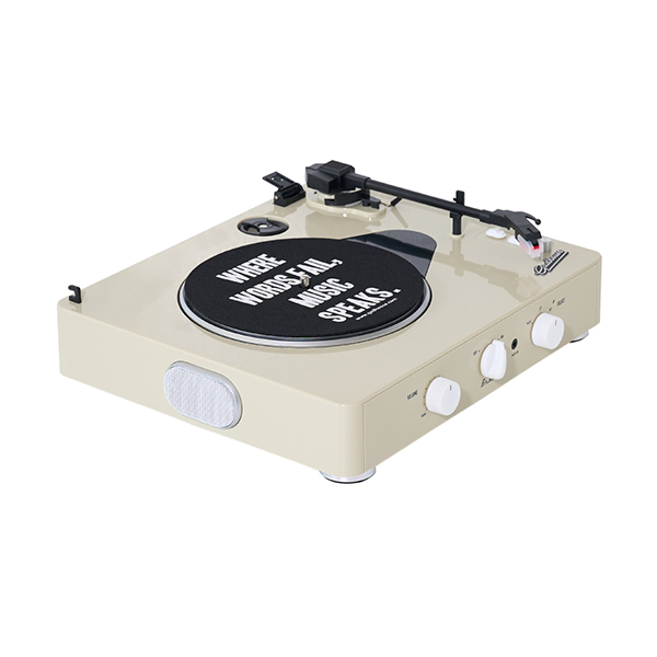 Gadhouse レコードプレーヤー Brad Retro record（IVORY）GAD001003IV