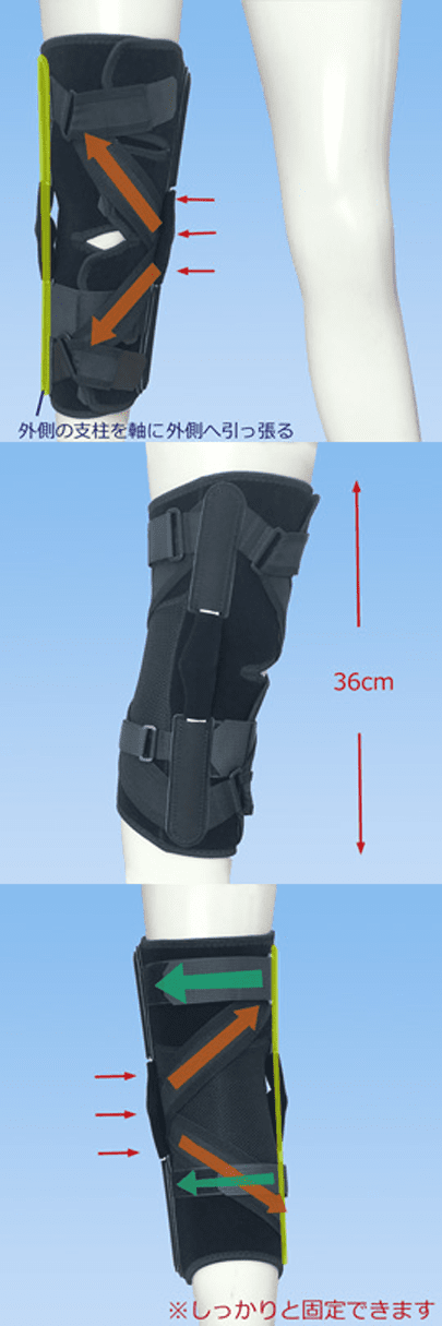 楽天市場】【医療用】膝サポーター｜エクスエイドニーMCL＆LCL