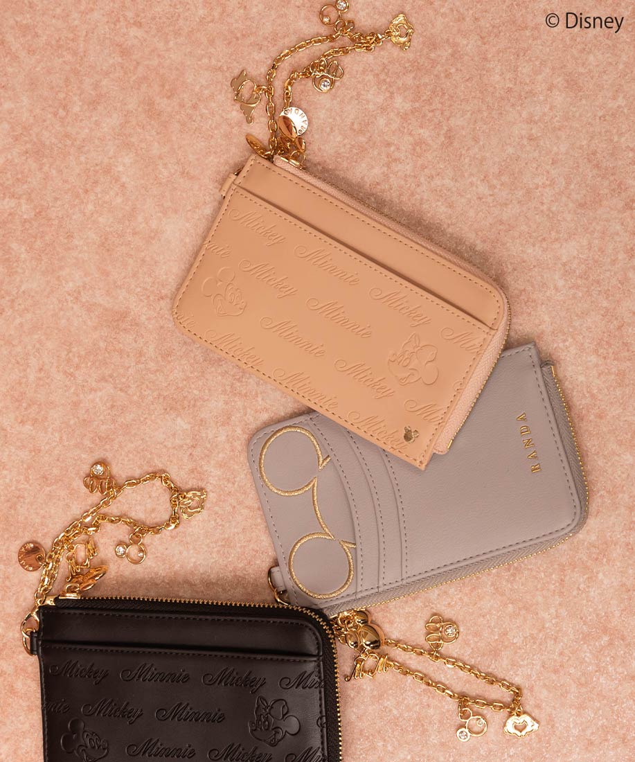 Mickey＆Minnie】/チャーム付きフラグメントケースRANDA公式サイト