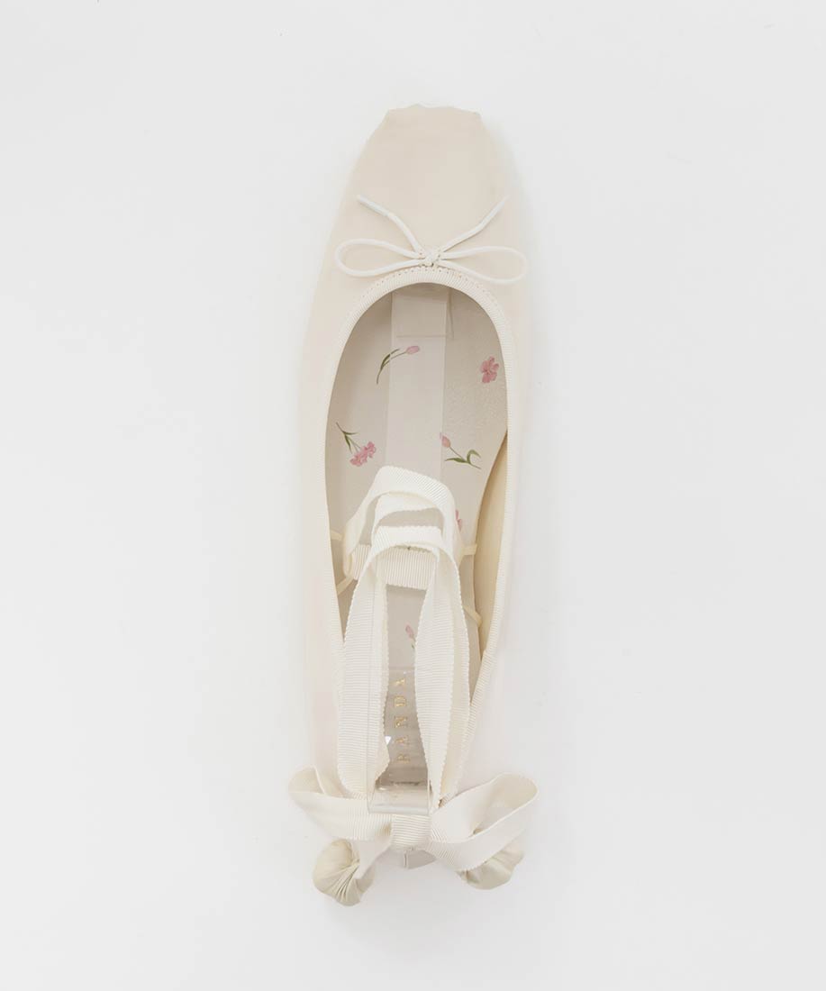 Tulip Collection】2WAY チューリップレースアップバレエシューズRANDA