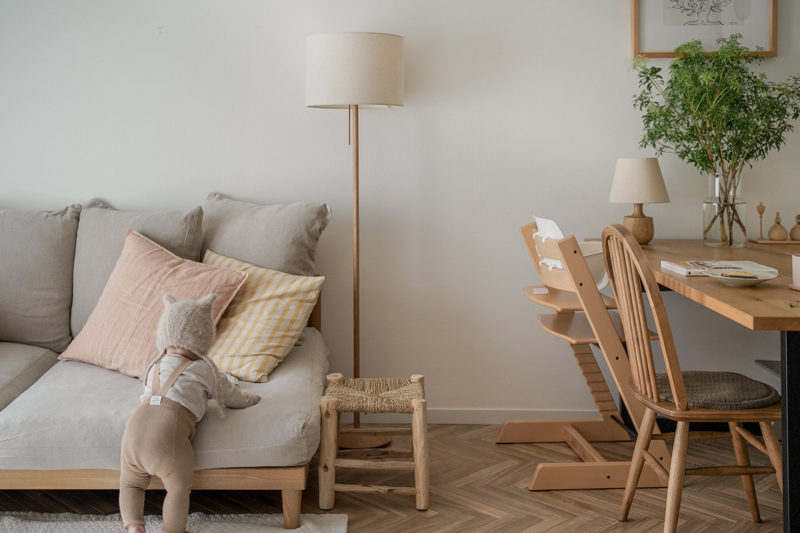 わたしの愛用品-たった1つでリビングの雰囲気を変えてくれたフロア