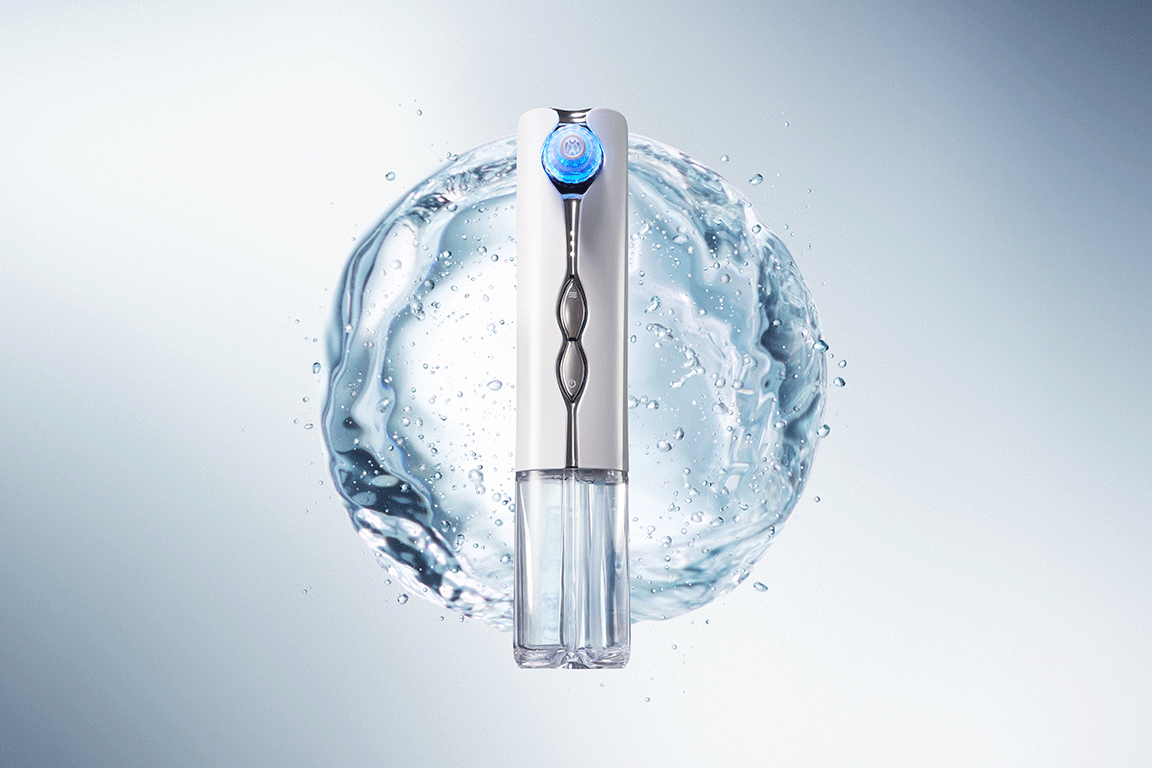 水とバブルで吸引エイジングケア※1。毛穴からクリアになめらかに