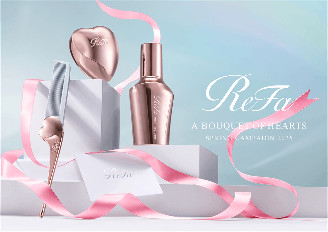 贈る人にも、贈られる人にも、ReFaから心に咲く、感謝の花束を