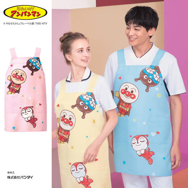アンパンマンエプロン みんなあつまれ 楽天市場】エプロン