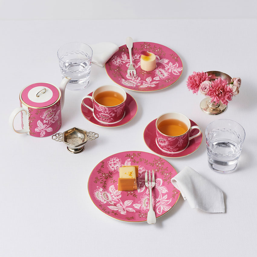 ワンダーラスト トンキン プレート20㎝ ピンク|WEDGWOOD公式オンライン