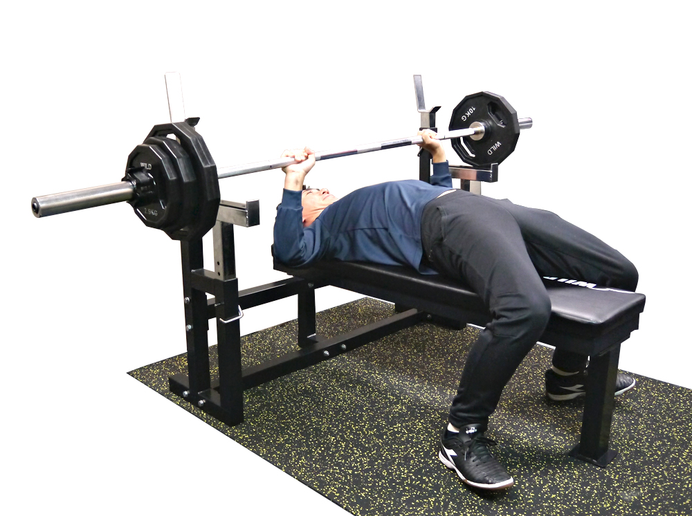 オリンピックトレーニングセット | トレーニングベンチとバーベルが
