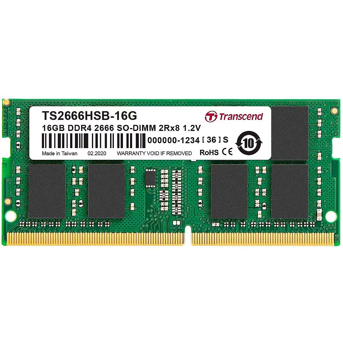 Transcend JM2666HLB-8G 8GB DDR4メモリ S11516030 - メモリー90s 銀タグ