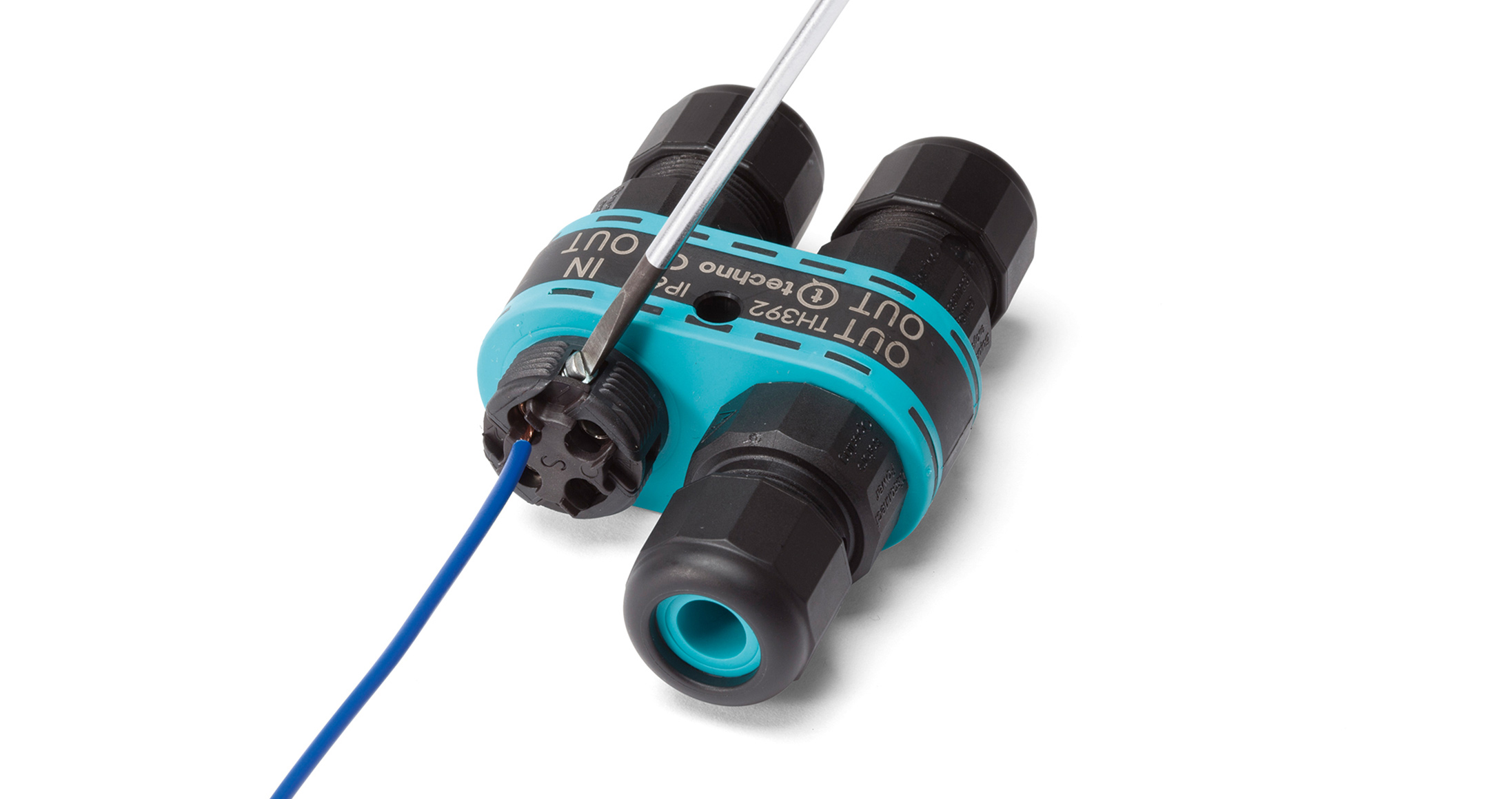 4分岐型 防水中継コネクタ THB392シリーズ | 製品情報 | タカチ電機