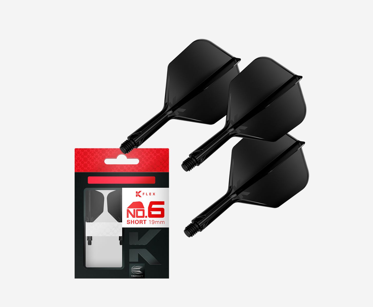 K-Flex No.6 | Black | All-in-One Flight and Shaft System