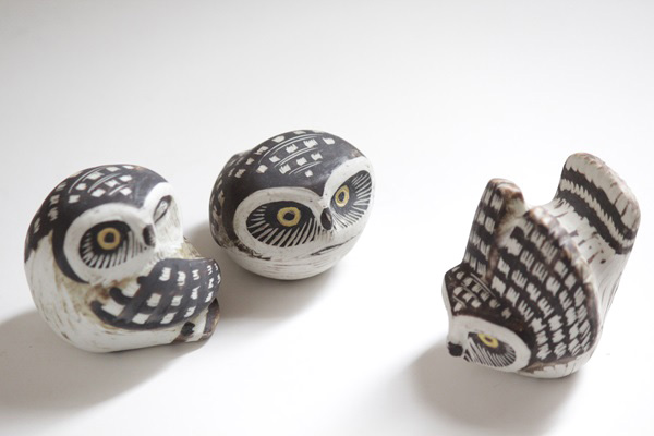 Gustavsbergグスタフスベリ OWLふくろう 3点セット / Edvard Lindahl