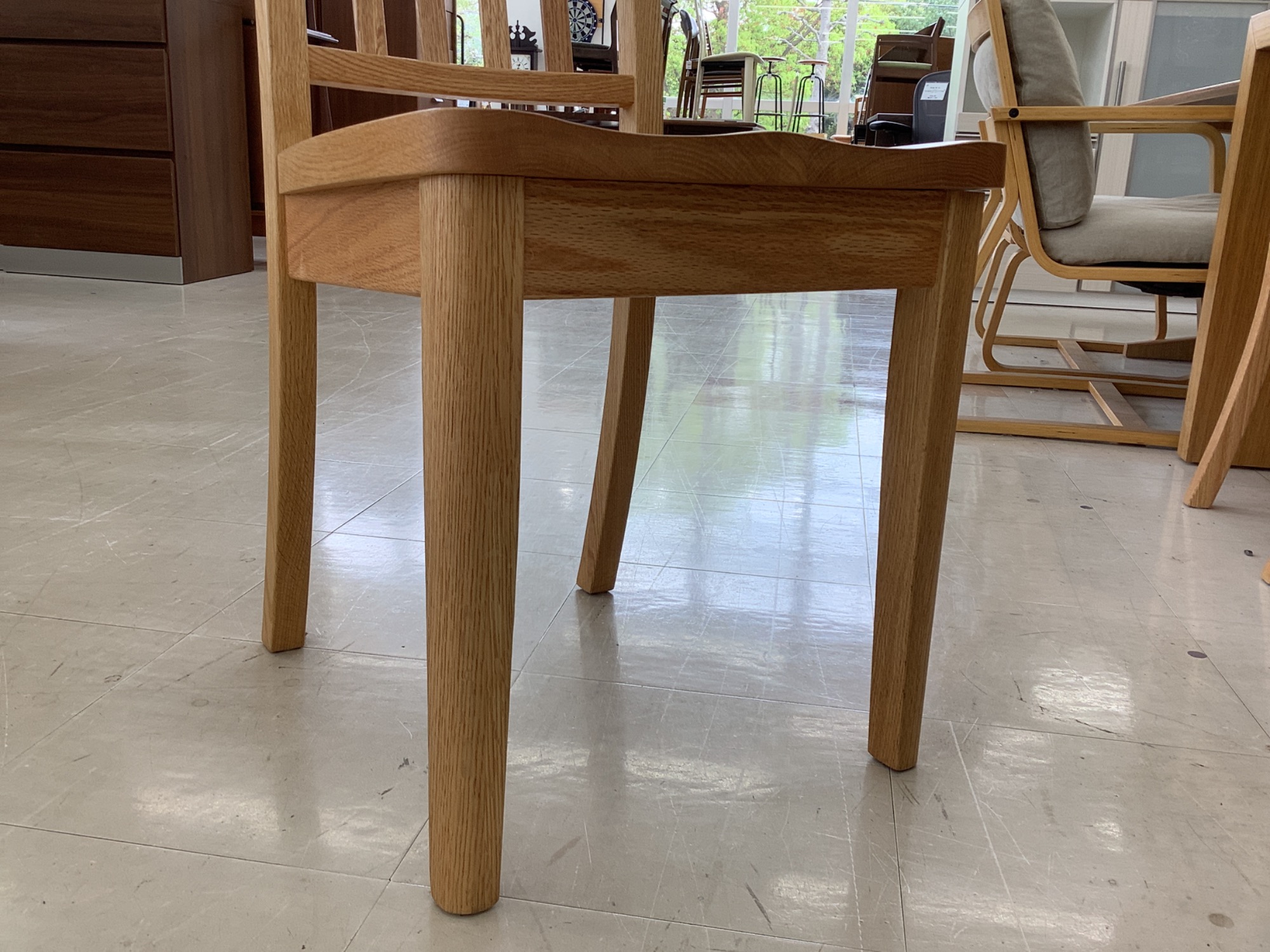 値下げ済【オーク材】モモナチュラル・BASICチェア MOMO natural モモ