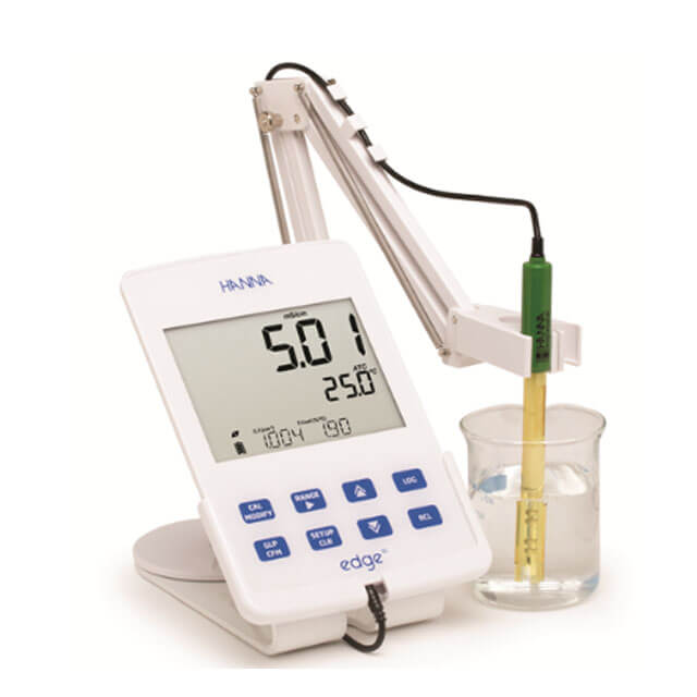 ハンナ HI9814D グロライン ポータブルpH・EC・TDS・℃計 ウエダ金物