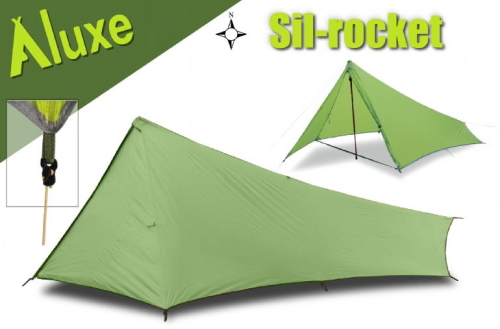 シルナイロン 製 モノポール ソロ・テント