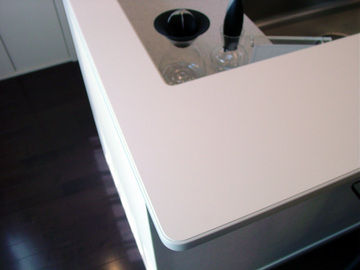 バリューエッジカウンター （メラミン化粧板貼りエッジ塗装カウンター