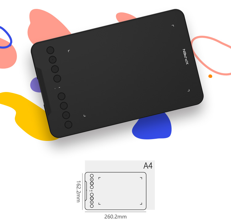 Deco mini7 good starter graphic art tablet | XPPen