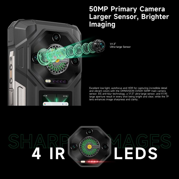 Ulefone Armor 33 Pro 5G Rugged Phone Dual SIM Night Vision Camera