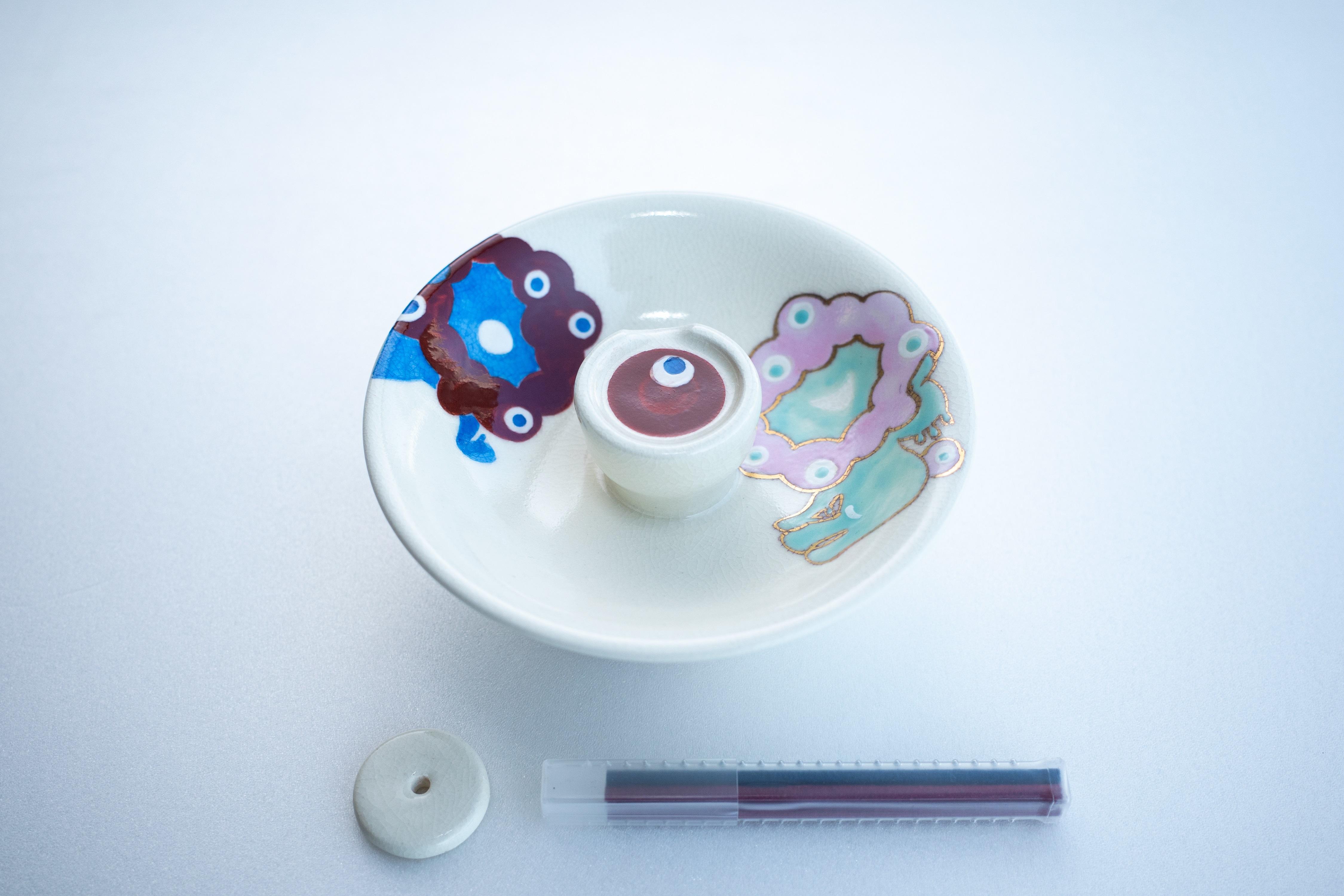 京焼・清水焼 香りだけでなく目でも癒し感じて：挑む 未来