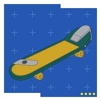 ターボエンジン付きスケートボード｜発明品｜名探偵コナン｜読売テレビ