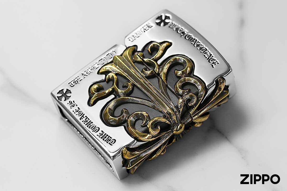 Zippo ジッポー クロス 十字架 フルメタル ジャケット 3面連続