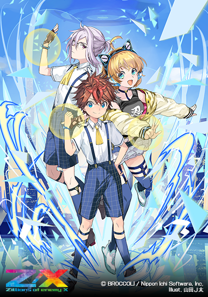 カードガチャ キャラクターデッキ 七尾＆怜亜＆超 ｜ Z/X - Zillions