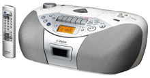TV/FM/AMラジオ「RA-BF3」CDポータブルシステム「RC-BF10」