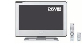 地上・BS・110度CSデジタルハイビジョン液晶テレビ「LT-26L1（-W/-B