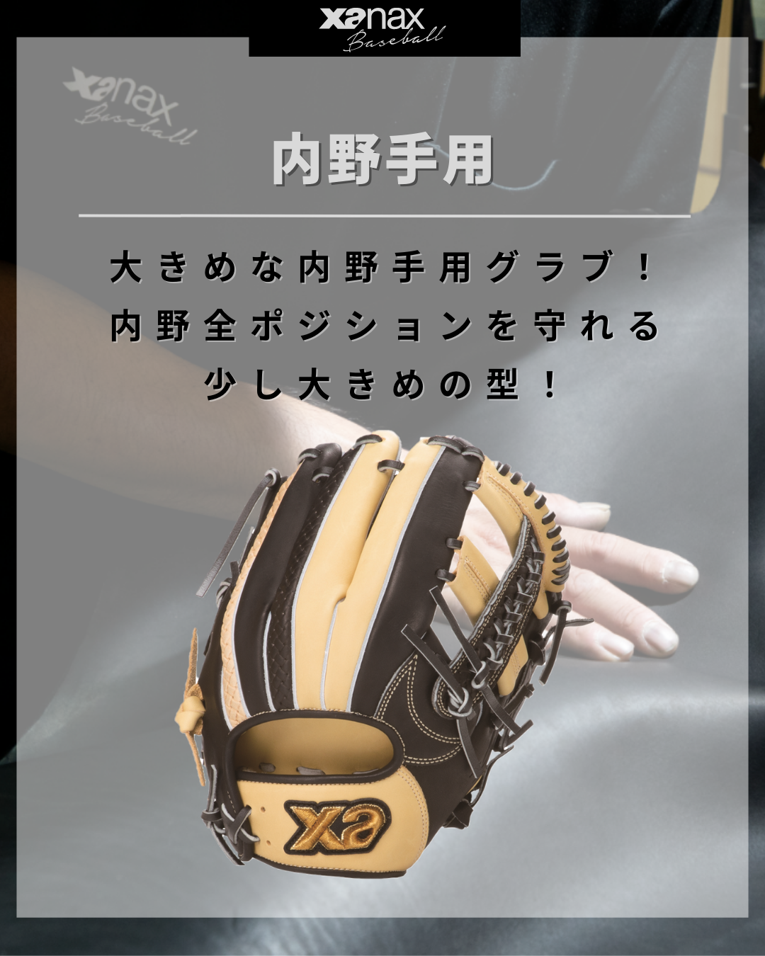 軟式トラストエックス（サイズ29.0cm）内野手用｜ザナックス公式