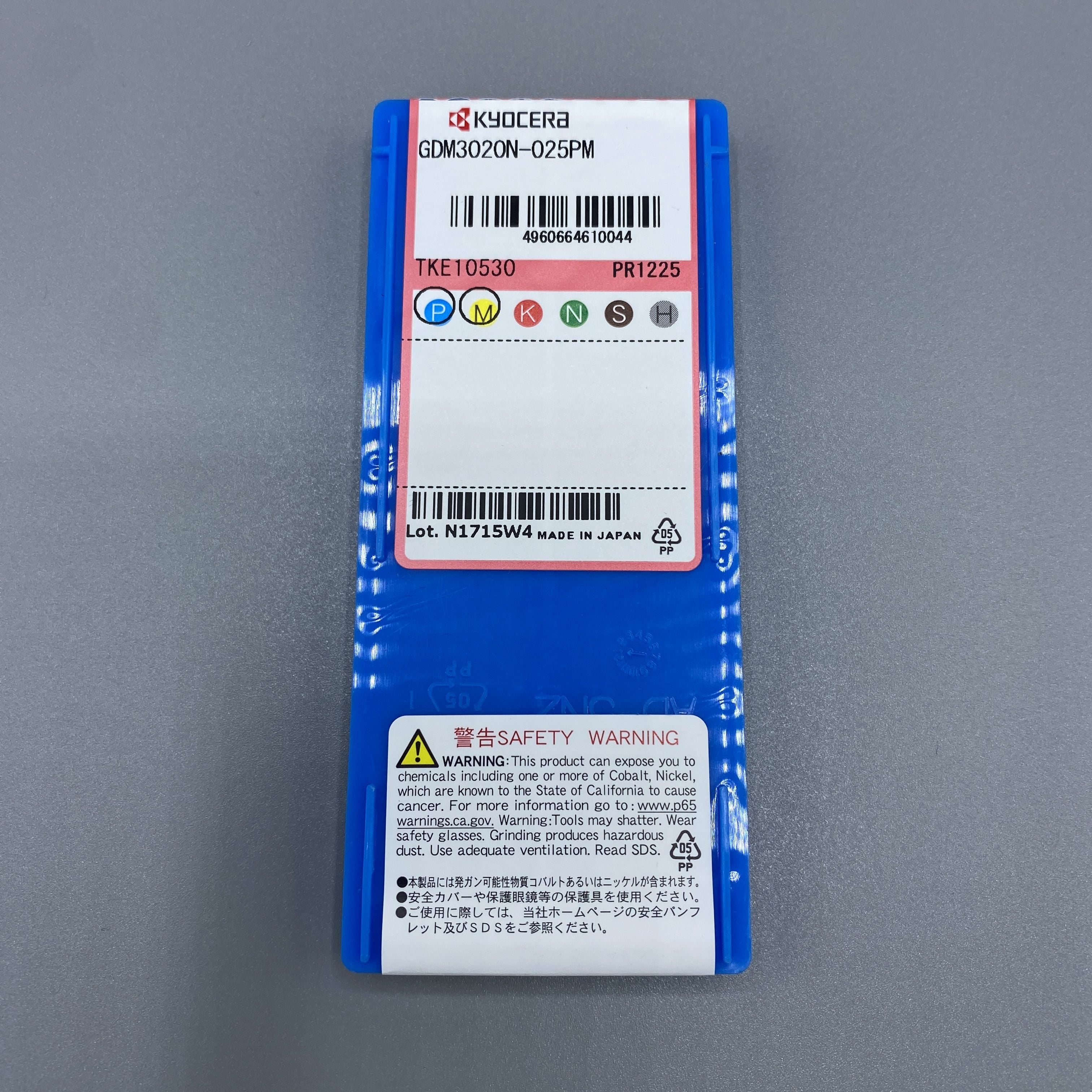 京セラ GDM3020N-025PM PR1225 スローアウェイチップ | 八雲機械工具