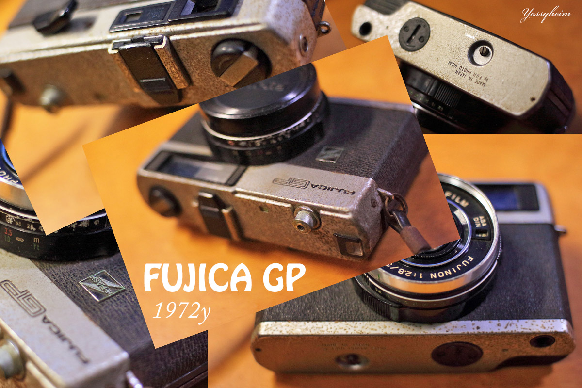 フジフィルム「FUJICA(フジカ) GP」分解・清掃・ハーフミラー修理
