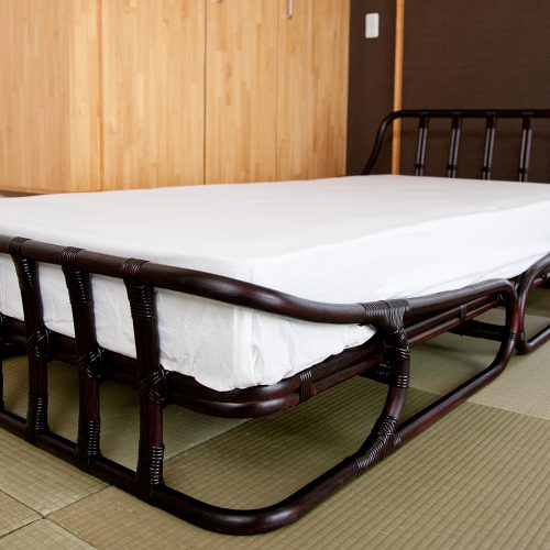 ベッド（シングル） B-1021-S ｜ 籐家具・ラタン家具の製造・販売