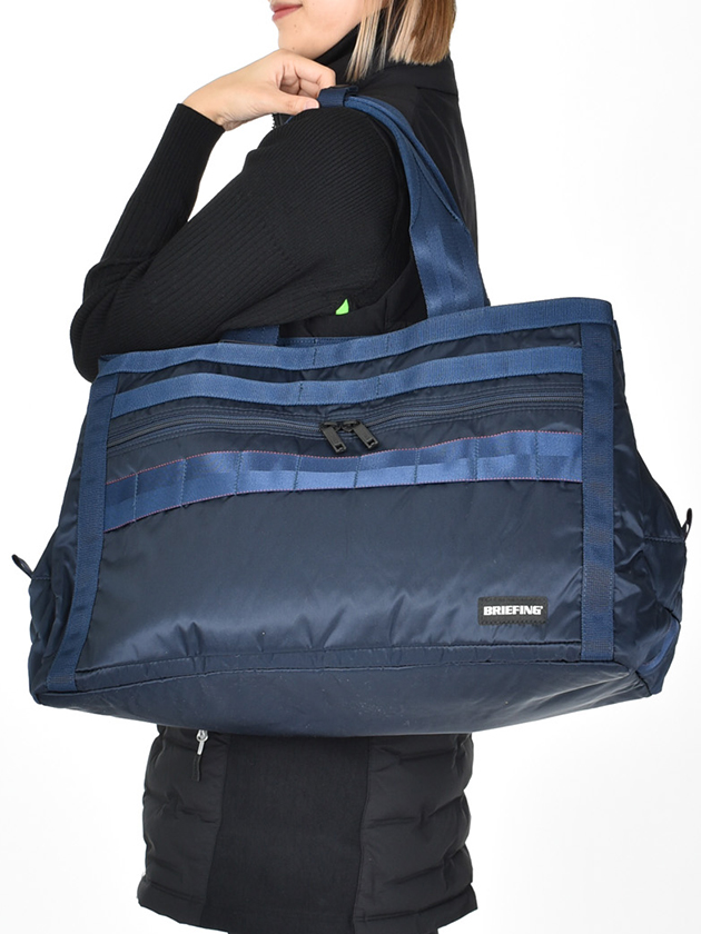 ブリーフィングゴルフ 3ルームズワイヤー エコツイルトートバッグ