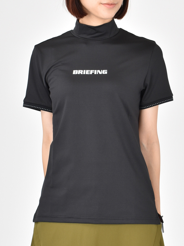 ブリーフィングゴルフ ツアー半袖ハイネックカットソー BBG223W03