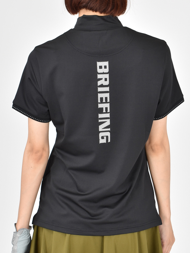 ブリーフィングゴルフ ツアー半袖ハイネックカットソー BBG223W03