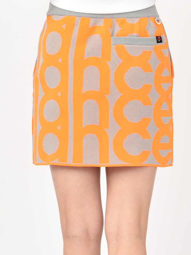 ニューバランスゴルフ リピートロゴジャカードニットスカート 012