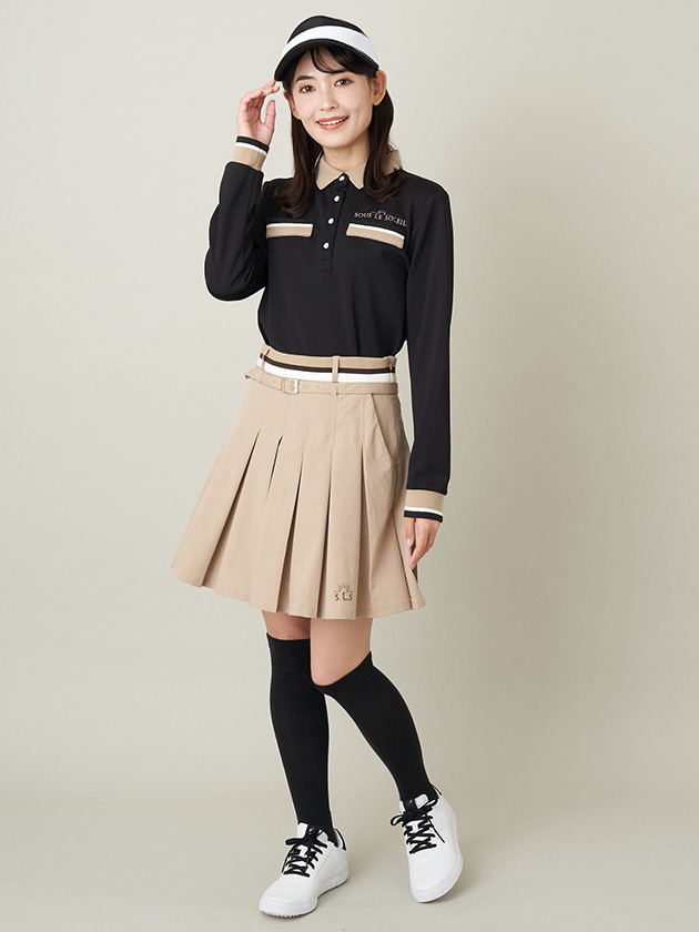 ソルソレイユ プリーツキュロットスカート KKLTV05119