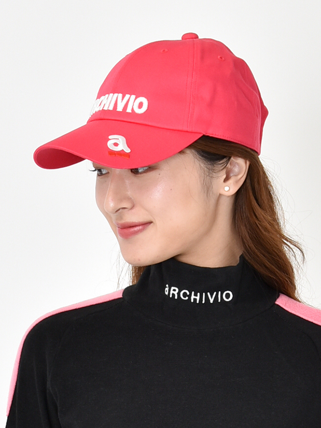 アルチビオ ロゴキャップ A310818（ピンク） | レディースゴルフウェア