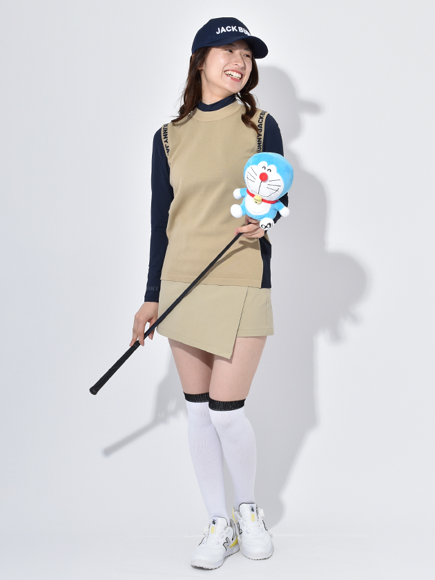 ジャックバニー ナイロンツイルスカート 263-4134314（ネイビー